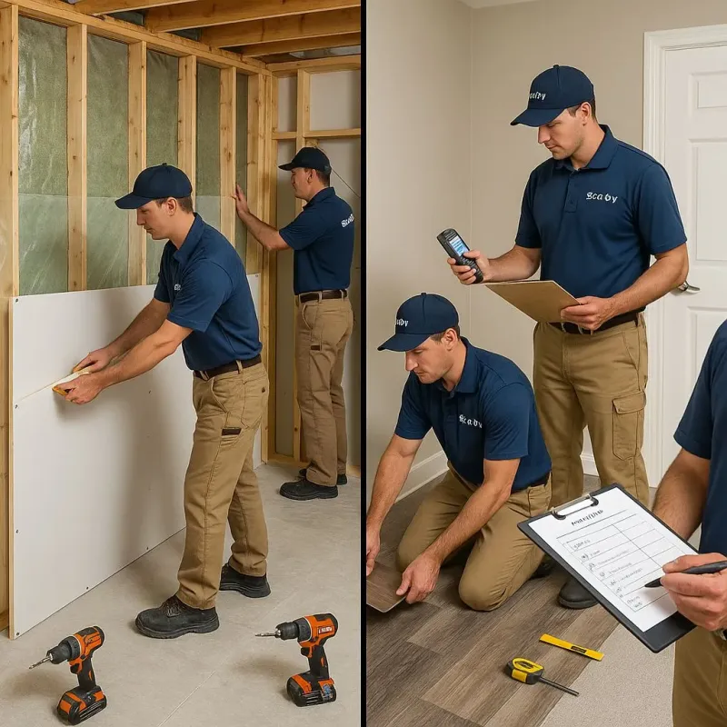 Repairs and Reconstruction process in Wilsonville, OR