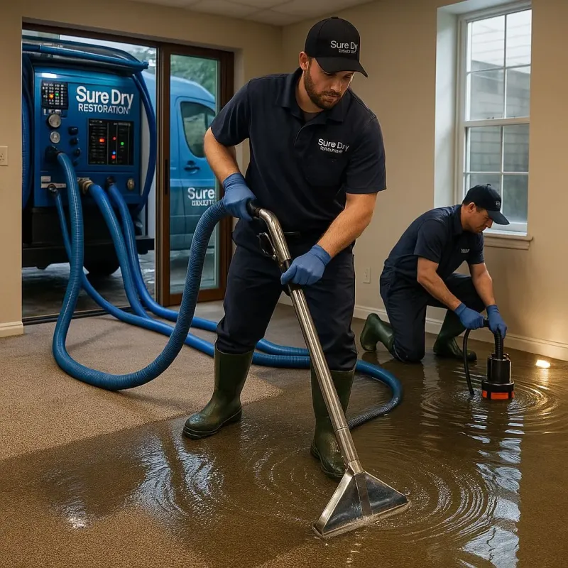 Water Extraction and Removal process in Wilsonville, OR